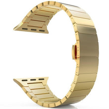Load image into Gallery viewer, Stainless Steel strap for Apple Watch band 44 mm 40mm iWatch band 42mm/38mm Butterfly buckle Metal Bracelet Apple watch 5 4 3 21